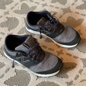 Gray and black New Balance Cush+ sneakers
